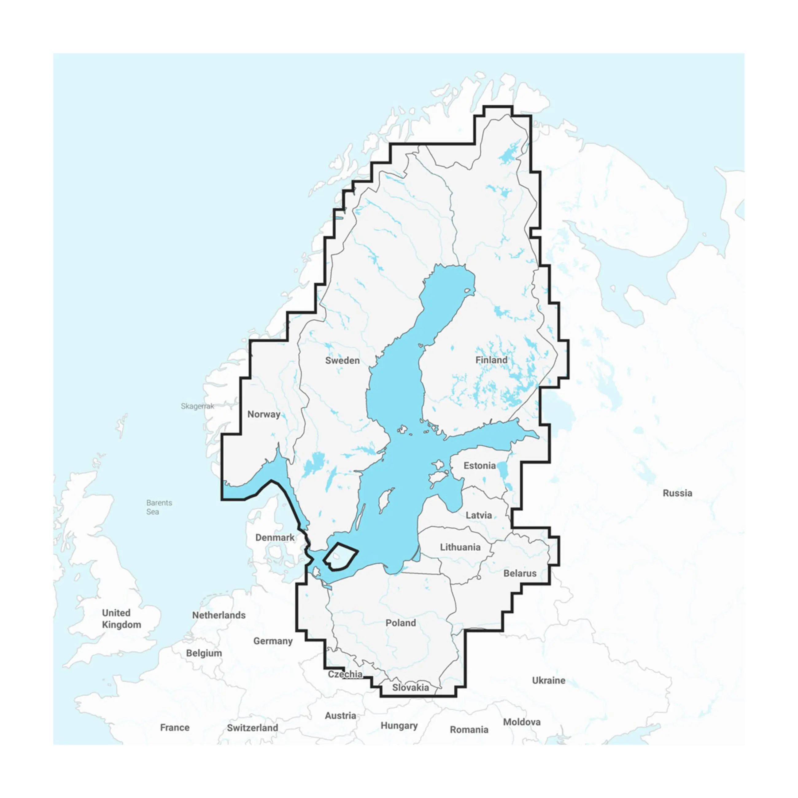 Navionics Boating App | Baltic Sea - Marine Charts
