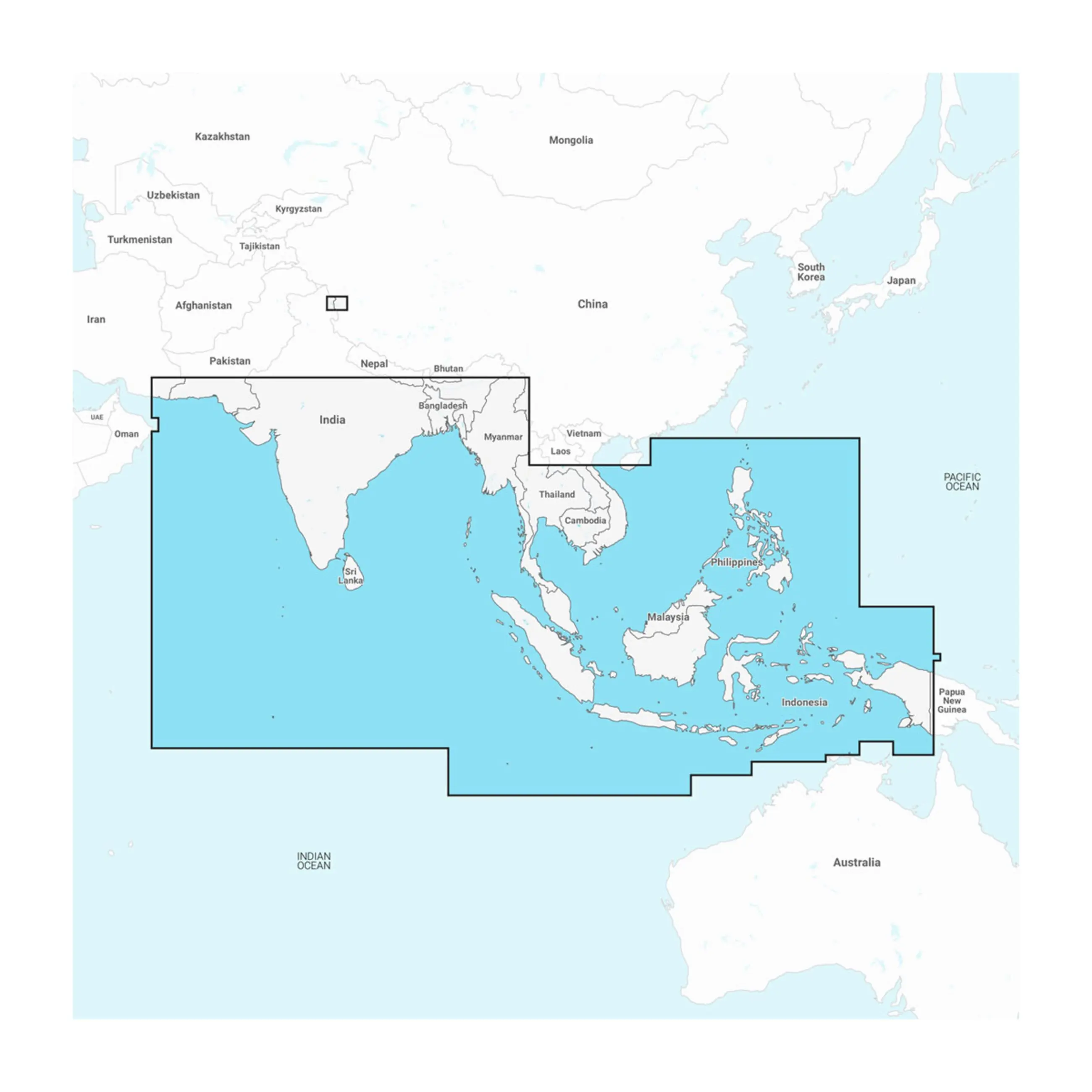 Navionics Boating App | Indian Ocean And South China - Marine Charts